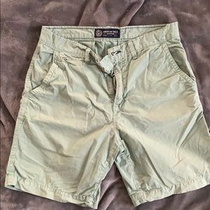 American Eagle light green shorts